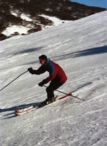 Tim Skiing down Mt Perisher