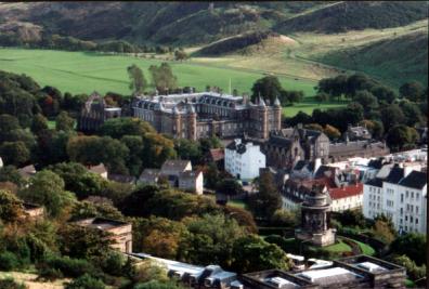 The Palace of Holyroodhouse in Edinburgh